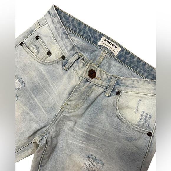 One Teaspoon cropped jeans size 27 - Picture 3 of 5